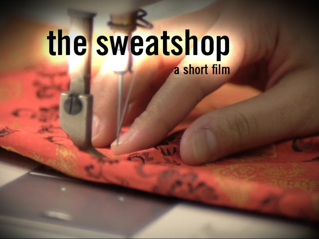 The Sweatshop's video poster