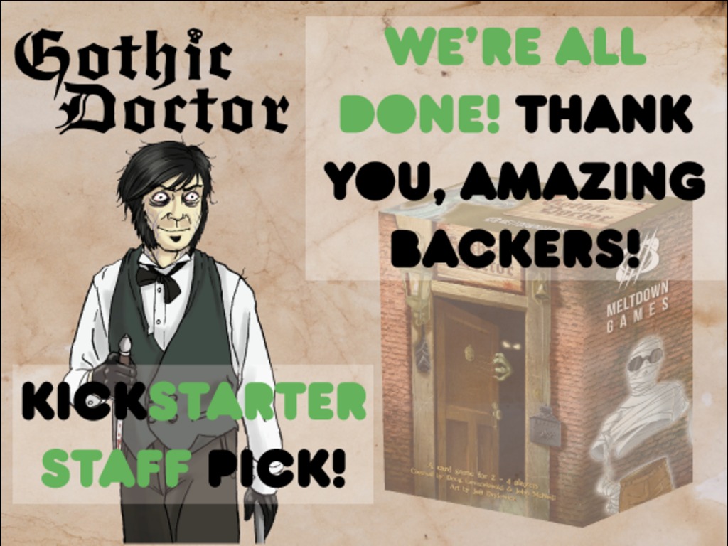 Gothic Doctor - A Game of Monstrous Medicine's video poster