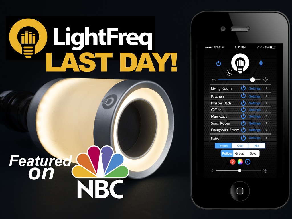 LIGHTFREQ:"The lovechild of Philips hue and Jambox" BOOM's video poster